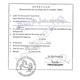Apostille — Belgium