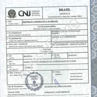Apostille — Sweden